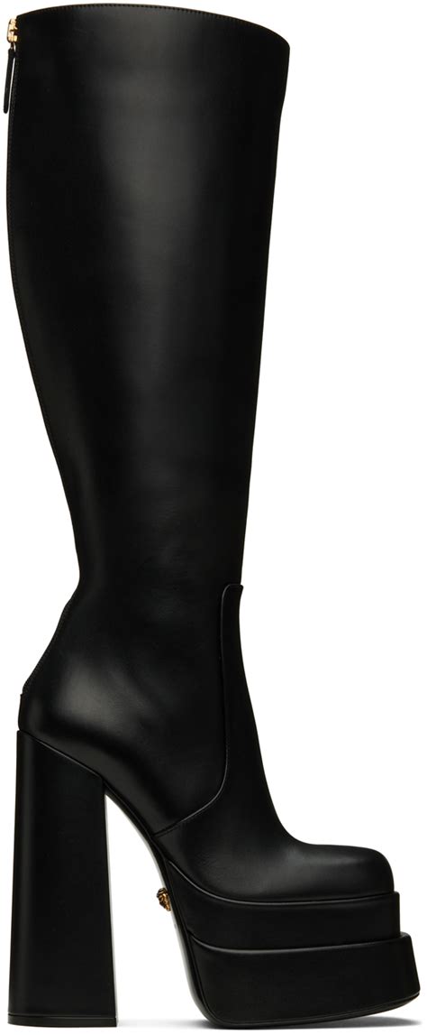 versace long boots